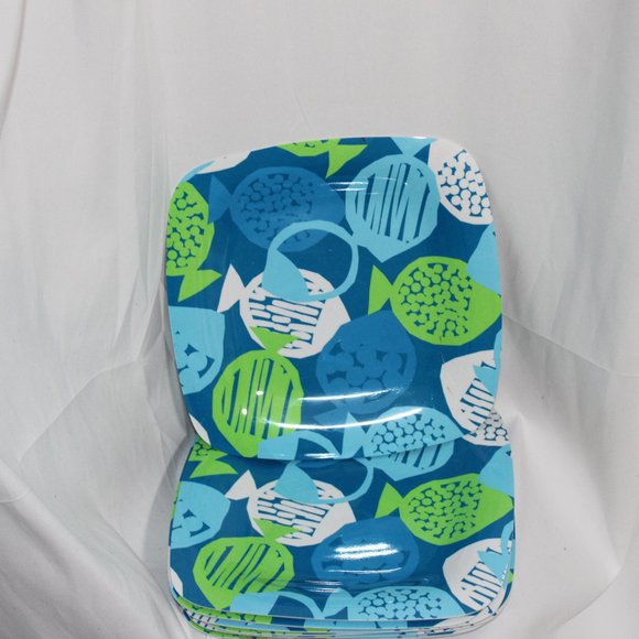 32524660-Dishwasher Safe Top Rack Only Set of 8 Dishes!  Thick plastic like - Picture 1 of 2